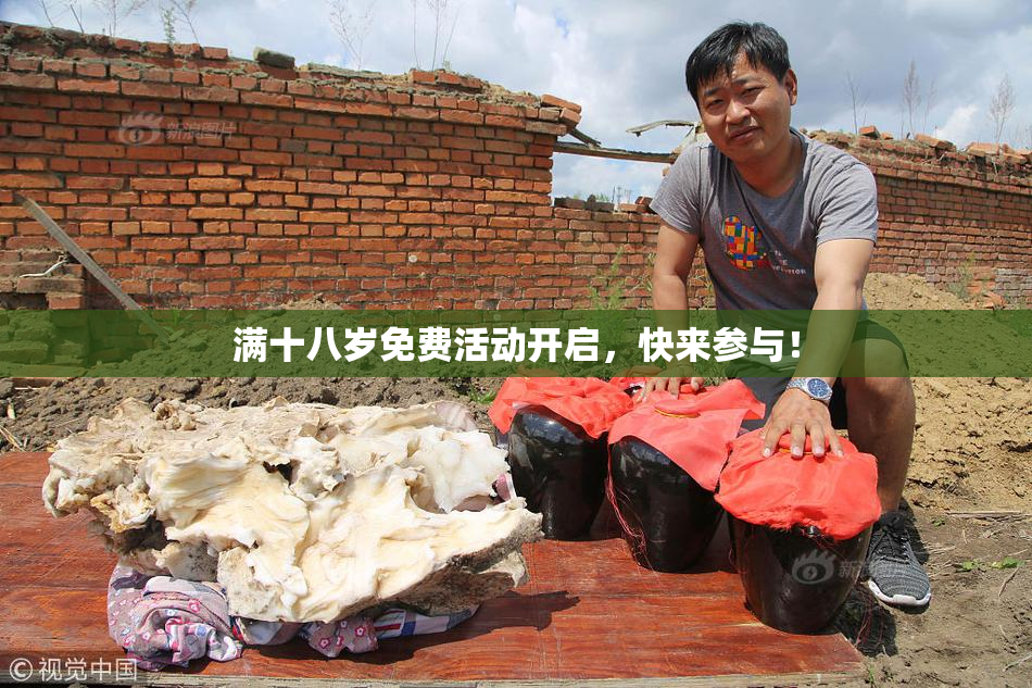 满十八岁免费活动开启，快来参与！