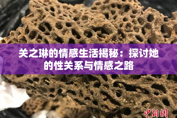 关之琳的情感生活揭秘：探讨她的性关系与情感之路