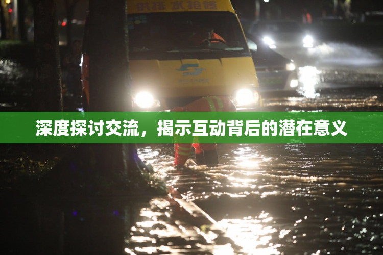 深度探讨交流，揭示互动背后的潜在意义
