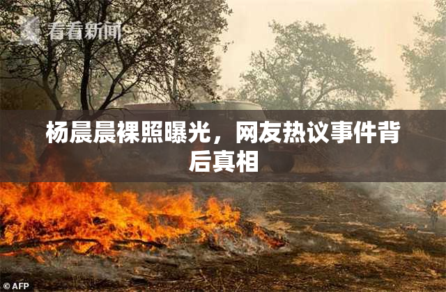 杨晨晨裸照曝光，网友热议事件背后真相