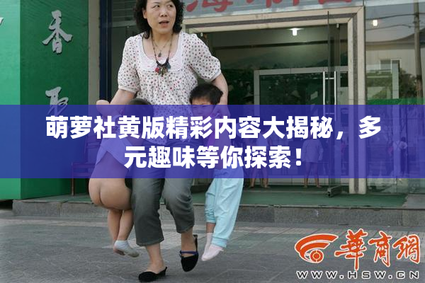 萌萝社黄版精彩内容大揭秘，多元趣味等你探索！