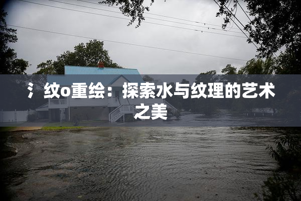 氵纹o重绘：探索水与纹理的艺术之美