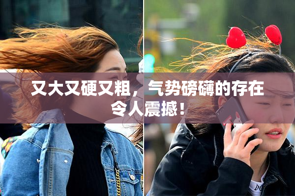又大又硬又粗，气势磅礴的存在令人震撼！