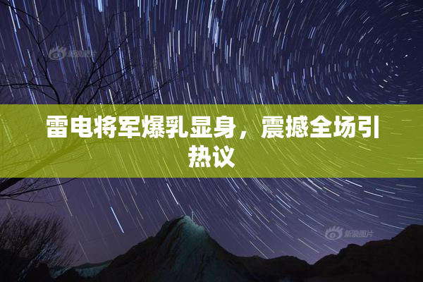 雷电将军爆乳显身，震撼全场引热议