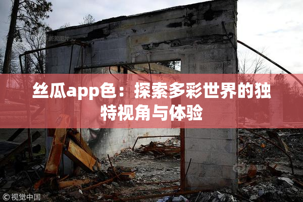丝瓜app色：探索多彩世界的独特视角与体验