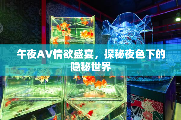 午夜AV情欲盛宴，探秘夜色下的隐秘世界