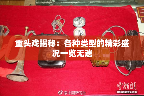 重头戏揭秘：各种类型的精彩盛况一览无遗