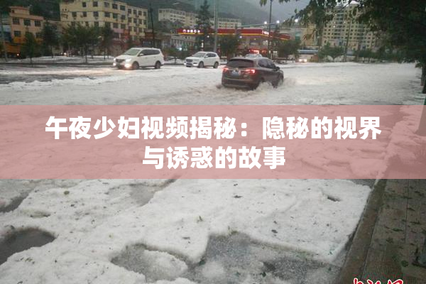 午夜少妇视频揭秘：隐秘的视界与诱惑的故事