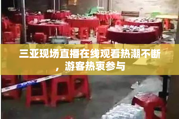 三亚现场直播在线观看热潮不断，游客热衷参与