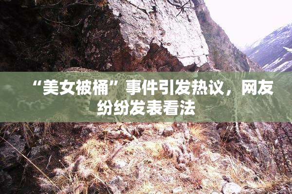 “美女被桶”事件引发热议，网友纷纷发表看法