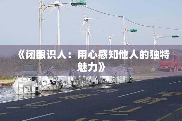 《闭眼识人：用心感知他人的独特魅力》