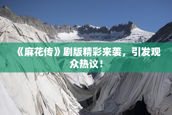 《麻花传》剧版精彩来袭，引发观众热议！