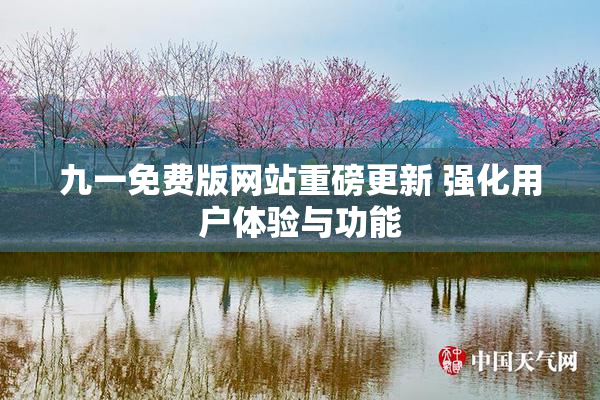 九一免费版网站重磅更新 强化用户体验与功能