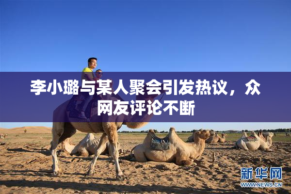 李小璐与某人聚会引发热议，众网友评论不断