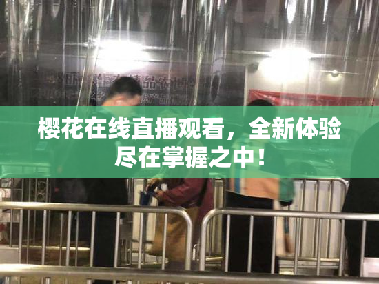 樱花在线直播观看，全新体验尽在掌握之中！