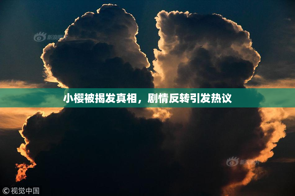 小樱被揭发真相，剧情反转引发热议