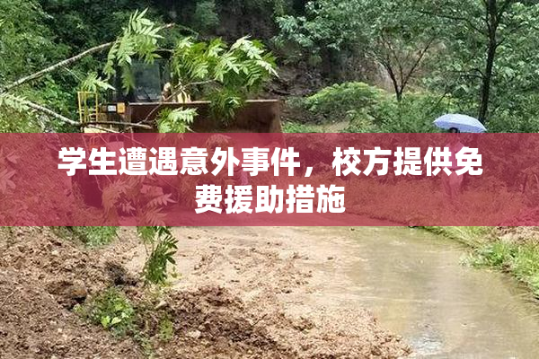 学生遭遇意外事件，校方提供免费援助措施