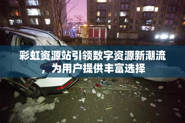 彩虹资源站引领数字资源新潮流，为用户提供丰富选择
