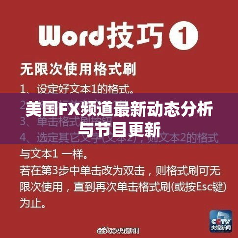 美国FX频道最新动态分析与节目更新