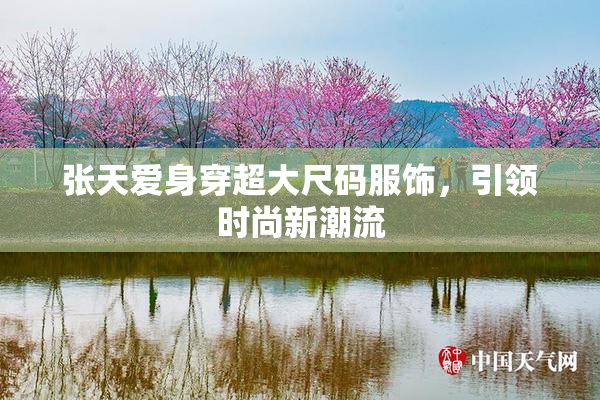 张天爱身穿超大尺码服饰，引领时尚新潮流