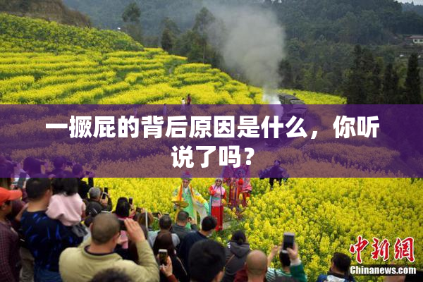 一撅屁的背后原因是什么，你听说了吗？