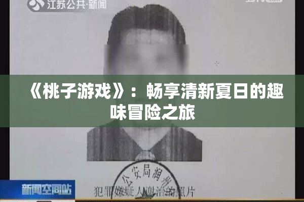 《桃子游戏》：畅享清新夏日的趣味冒险之旅