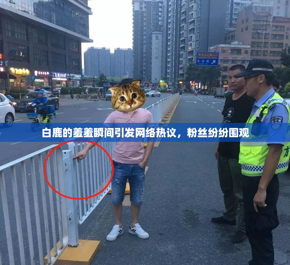 白鹿的羞羞瞬间引发网络热议，粉丝纷纷围观