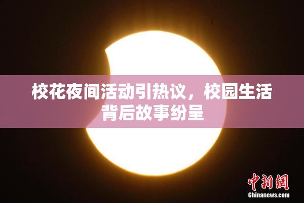 校花夜间活动引热议，校园生活背后故事纷呈