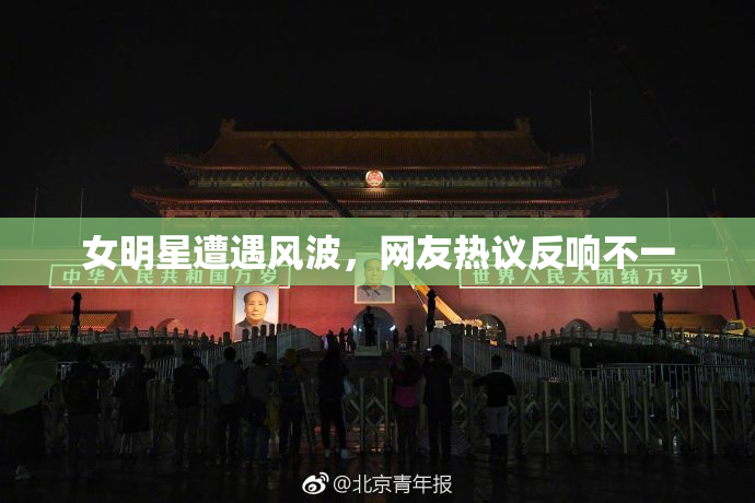 女明星遭遇风波，网友热议反响不一