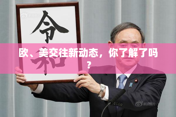 欧、美交往新动态，你了解了吗？