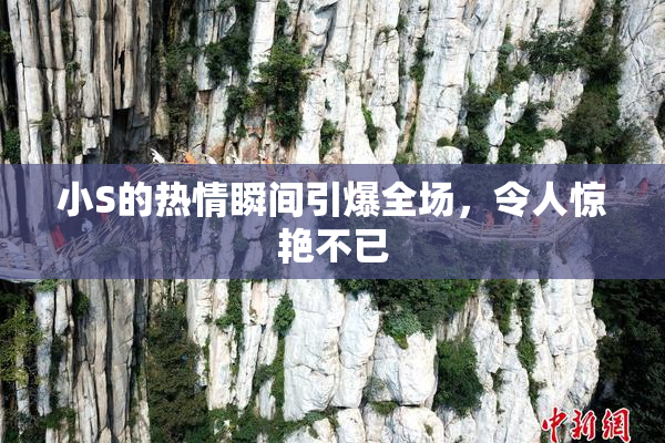小S的热情瞬间引爆全场，令人惊艳不已
