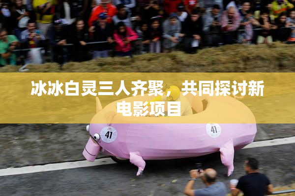 冰冰白灵三人齐聚，共同探讨新电影项目