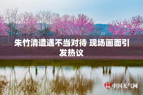 朱竹清遭遇不当对待 现场画面引发热议