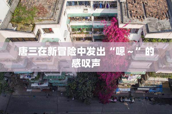 唐三在新冒险中发出“嗯～”的感叹声