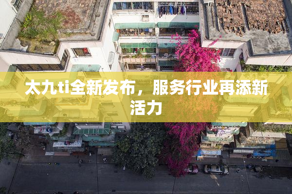 太九ti全新发布，服务行业再添新活力