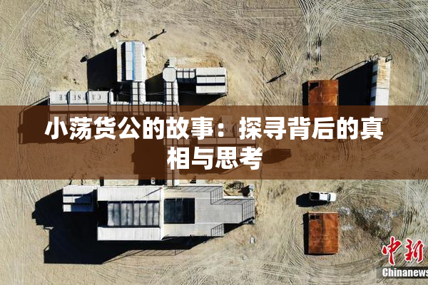 小荡货公的故事：探寻背后的真相与思考