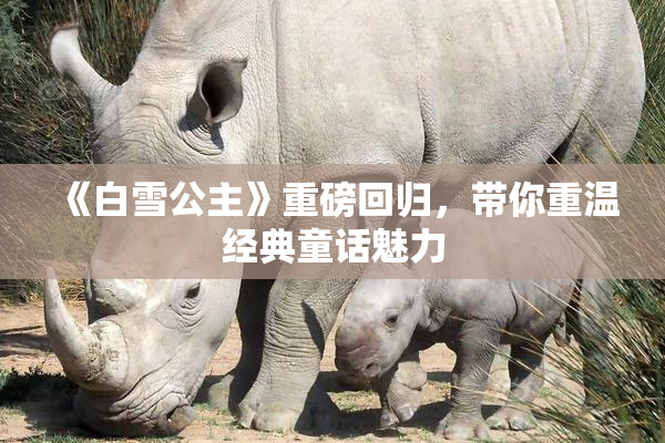 《白雪公主》重磅回归，带你重温经典童话魅力