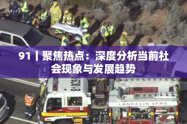 91丨聚焦热点：深度分析当前社会现象与发展趋势