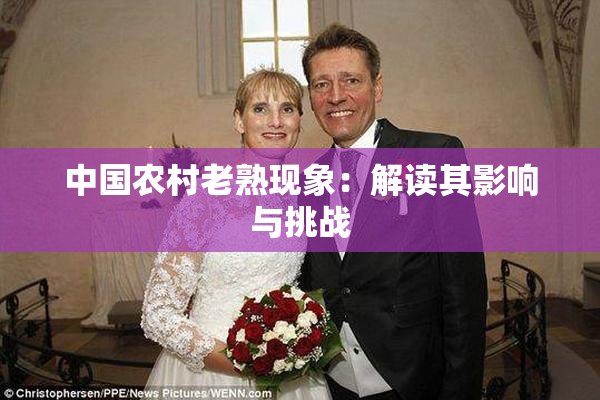 中国农村老熟现象：解读其影响与挑战