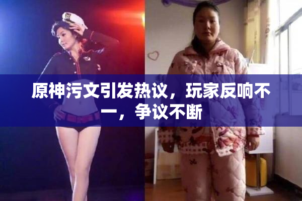 原神污文引发热议，玩家反响不一，争议不断