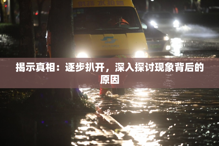 揭示真相：逐步扒开，深入探讨现象背后的原因
