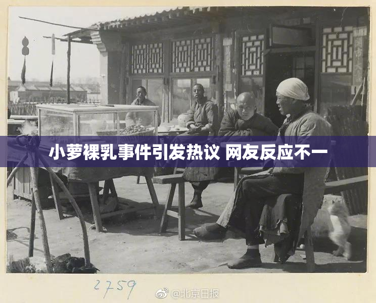 小萝裸乳事件引发热议 网友反应不一
