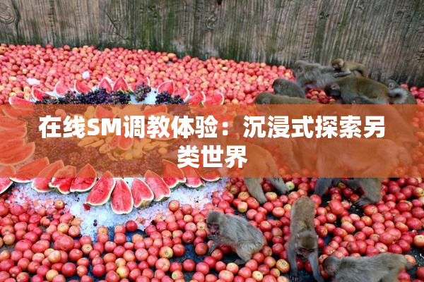 在线SM调教体验：沉浸式探索另类世界