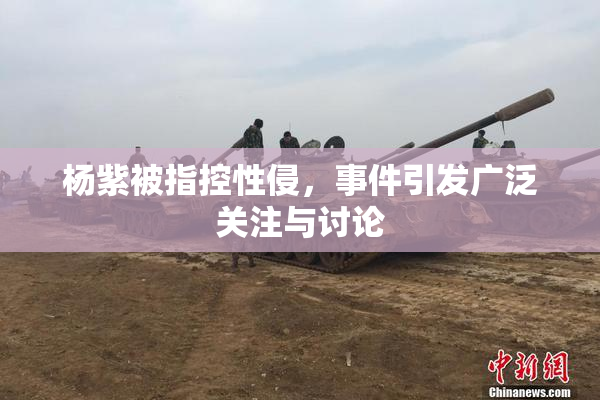 杨紫被指控性侵，事件引发广泛关注与讨论