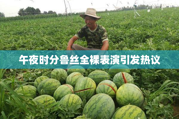 午夜时分鲁丝全裸表演引发热议