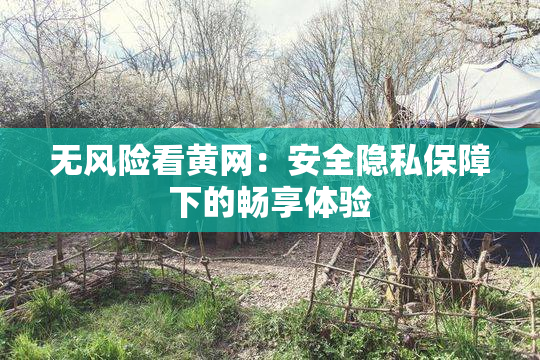 无风险看黄网：安全隐私保障下的畅享体验