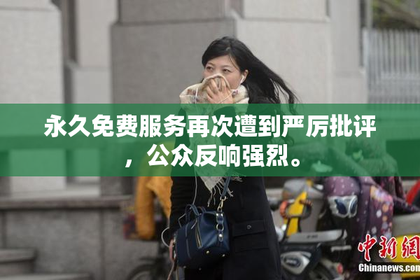 永久免费服务再次遭到严厉批评，公众反响强烈。