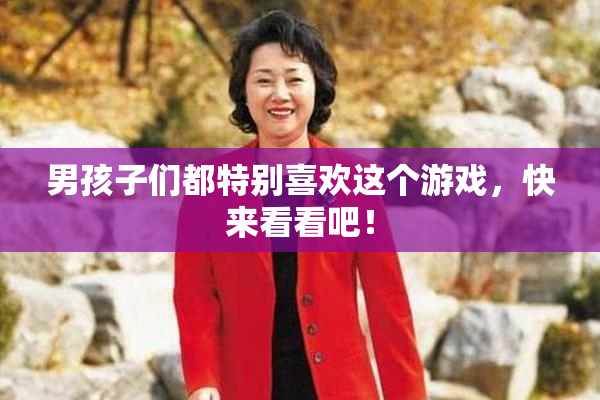 男孩子们都特别喜欢这个游戏，快来看看吧！