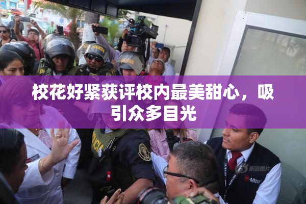 校花好紧获评校内最美甜心，吸引众多目光