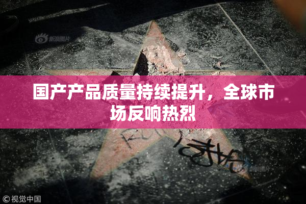 国产产品质量持续提升，全球市场反响热烈